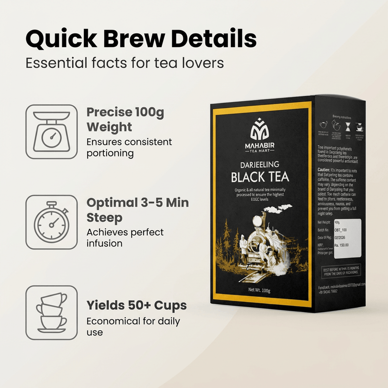 Mahabir Gold Tea Darjeeling Black Tea