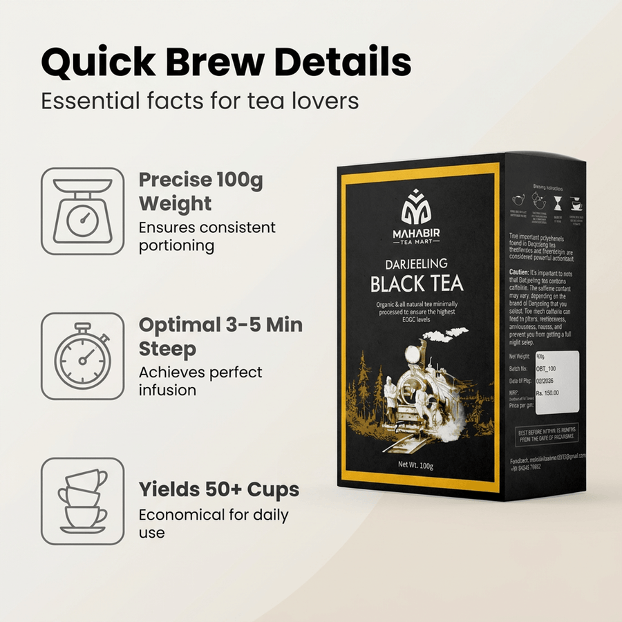 Mahabir Gold Tea Darjeeling Black Tea