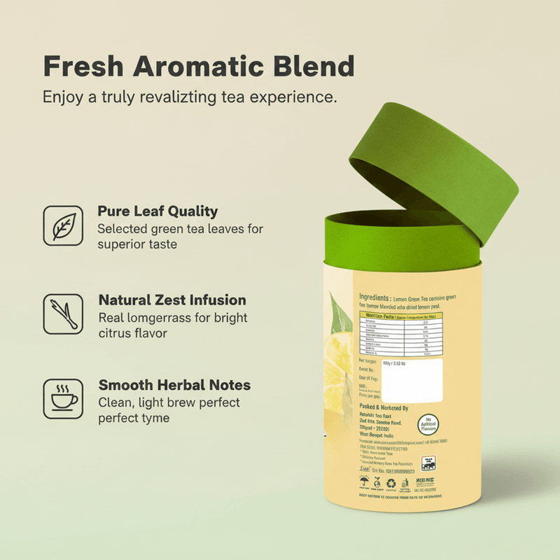 Mahabir Gold Tea Lemongrass Green Tea
